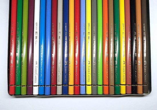 Faber-Castell POLYCHROMOS 24 Color Pencil SET ▪️ 11000 24 🔸️ Germany 🔸️ UNUSED