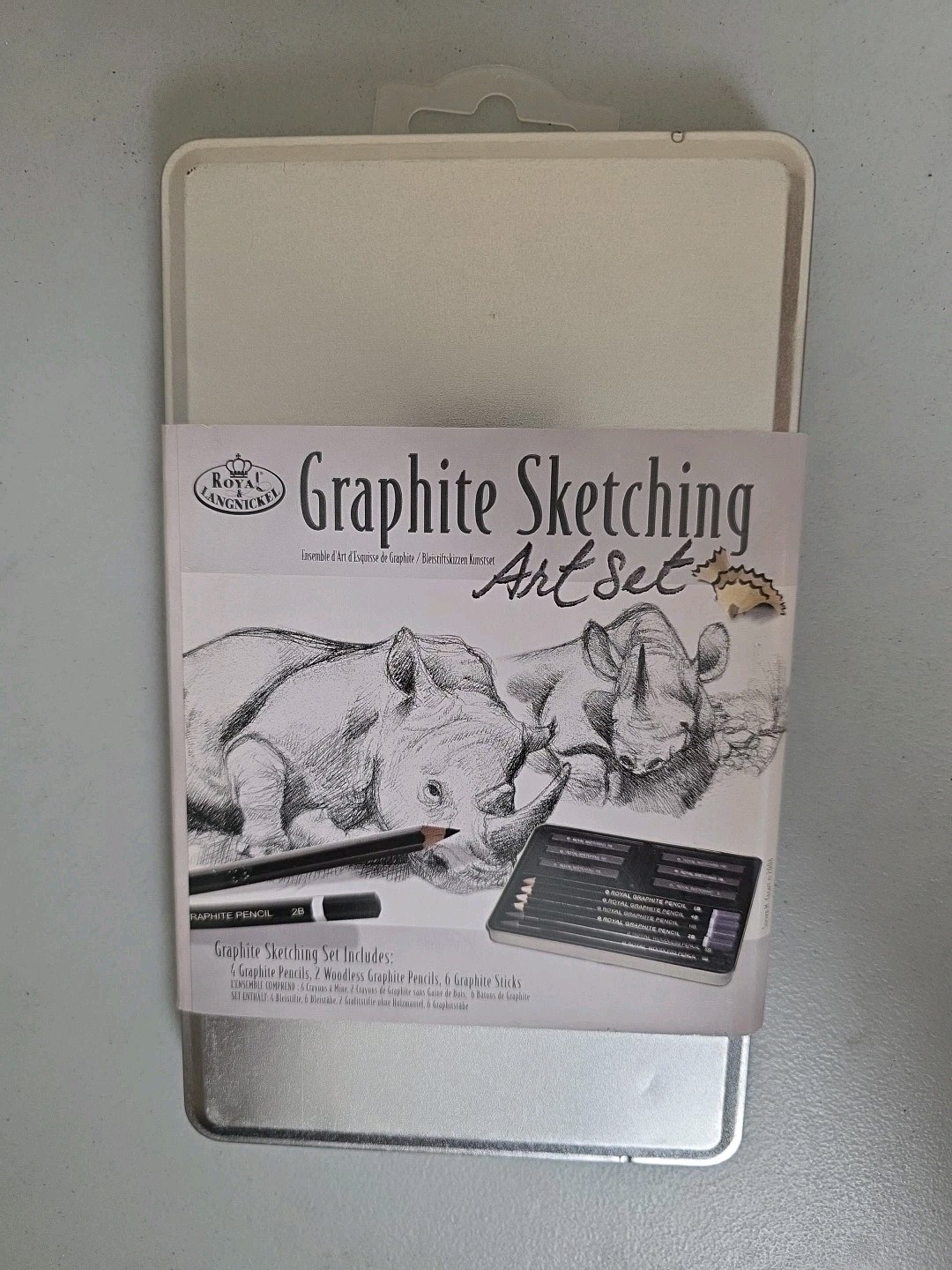 Advanced Sketching Pencil Art Set in Tin Box by Royal Langnickel – New
