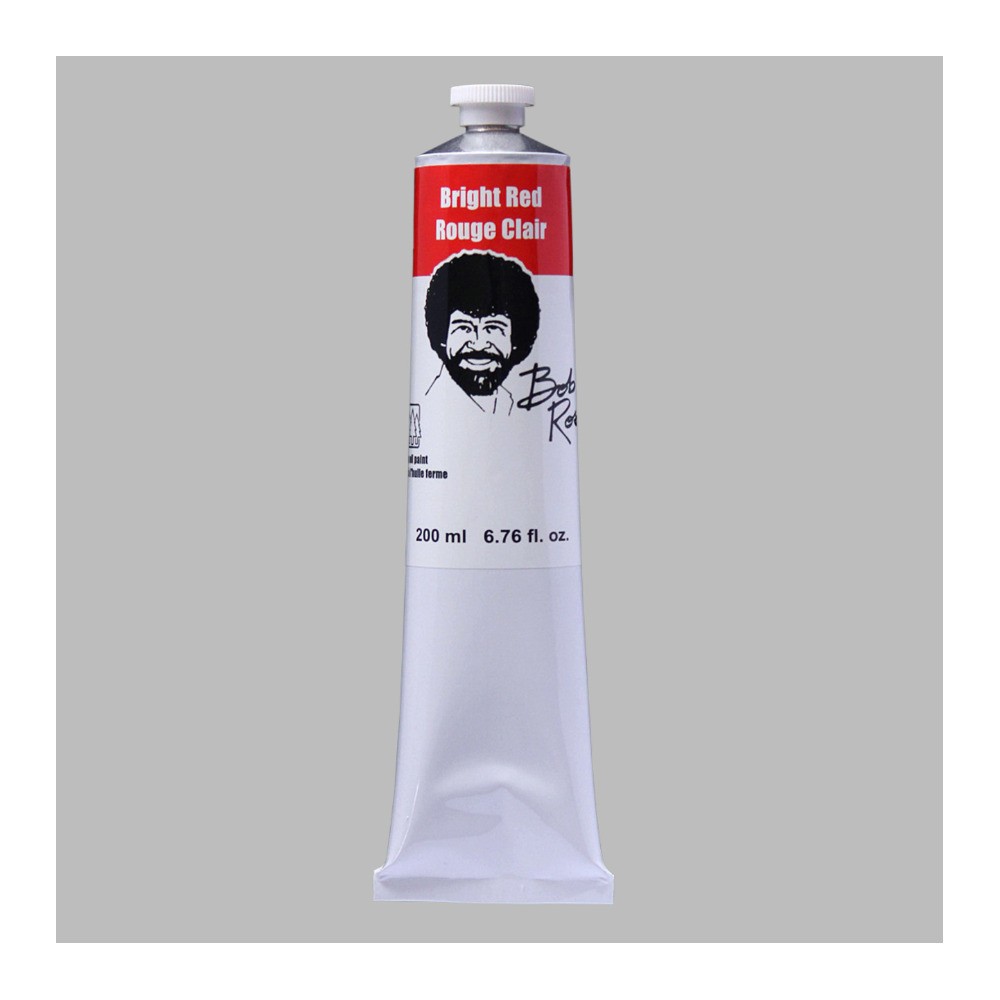 Bob Ross LSC Oil 200ML Fine Art Supplies (Bright Red)