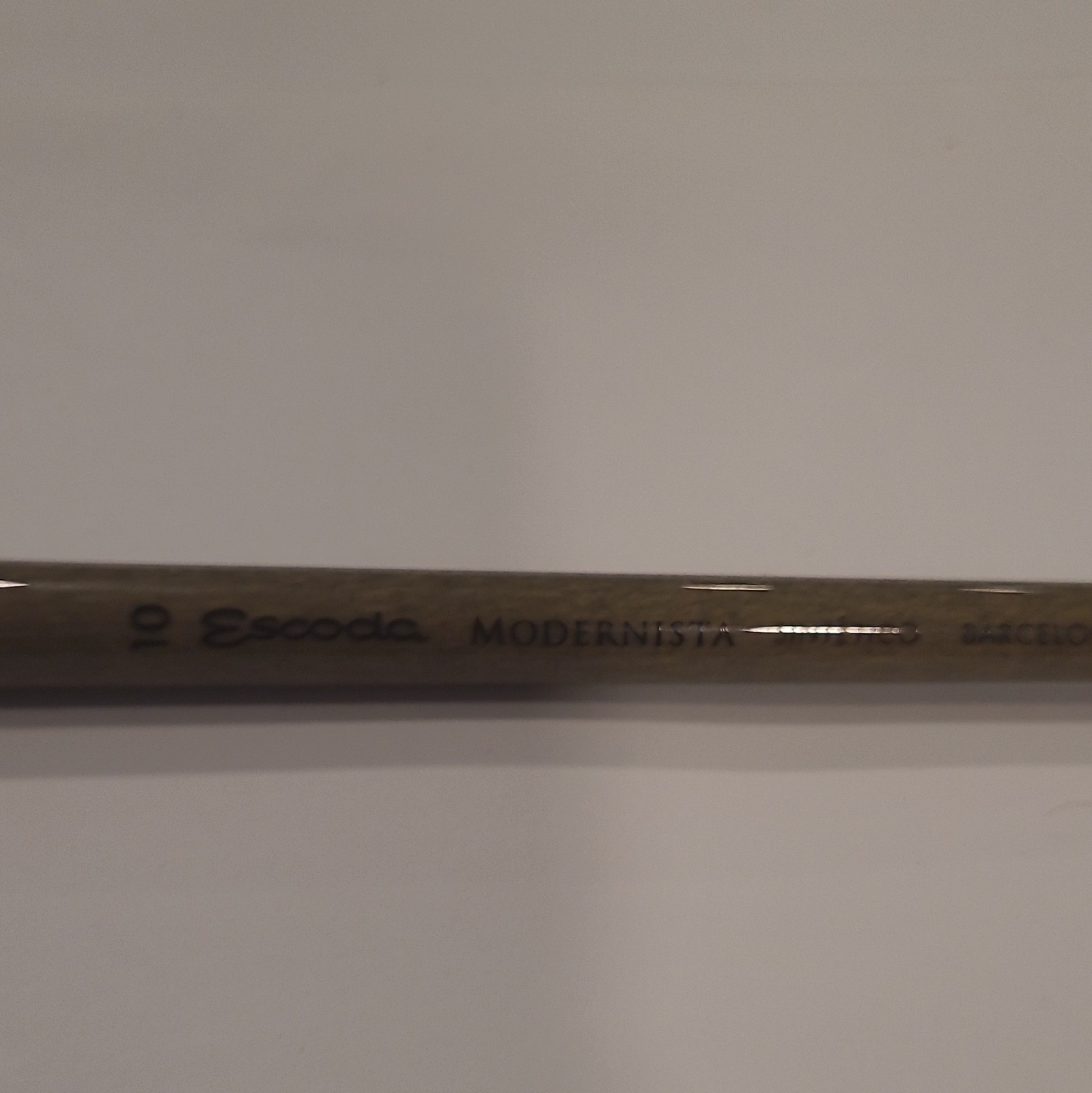 Escoda Modernista 4060 Artist Brush Size 10 Bright Synthetic Mongoose Oil