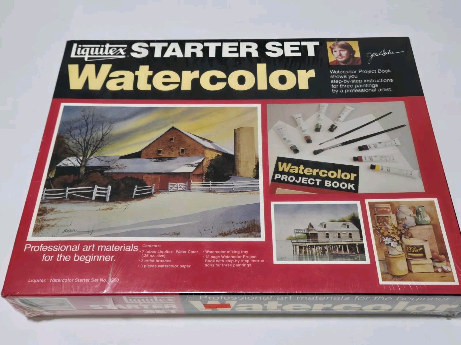 Vintage Liquitex Binney & Smith No.3300 Watercolor Starter Set 1982 NEW SEALED
