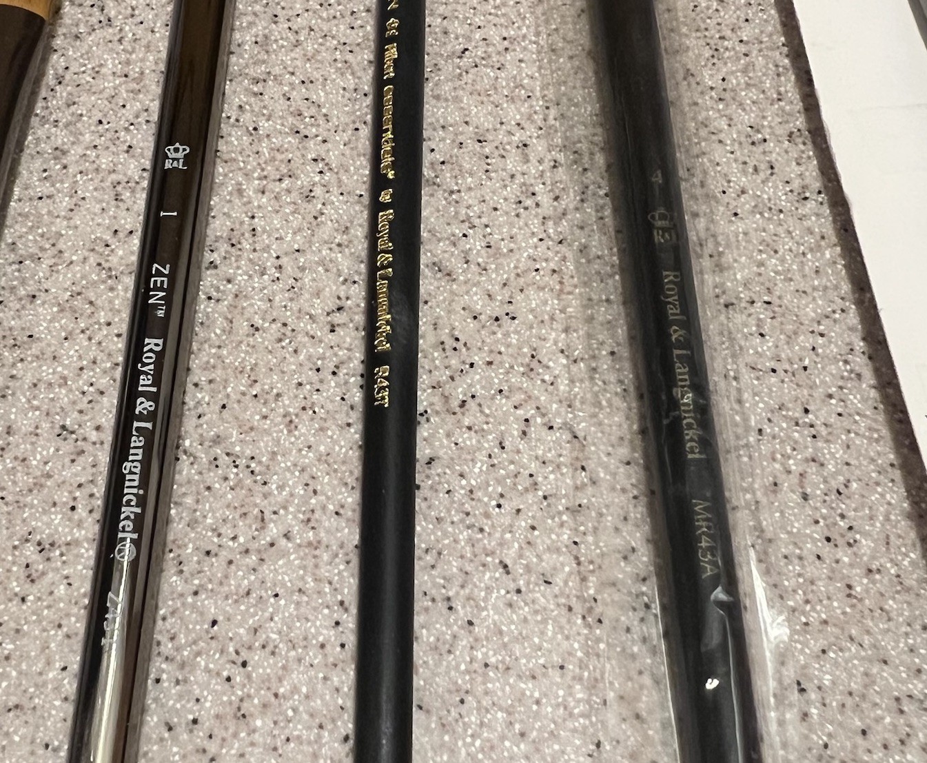 Royal & Langnickel 12 Zen Z93 Series Brushes Long & Short Multiple Sizes New