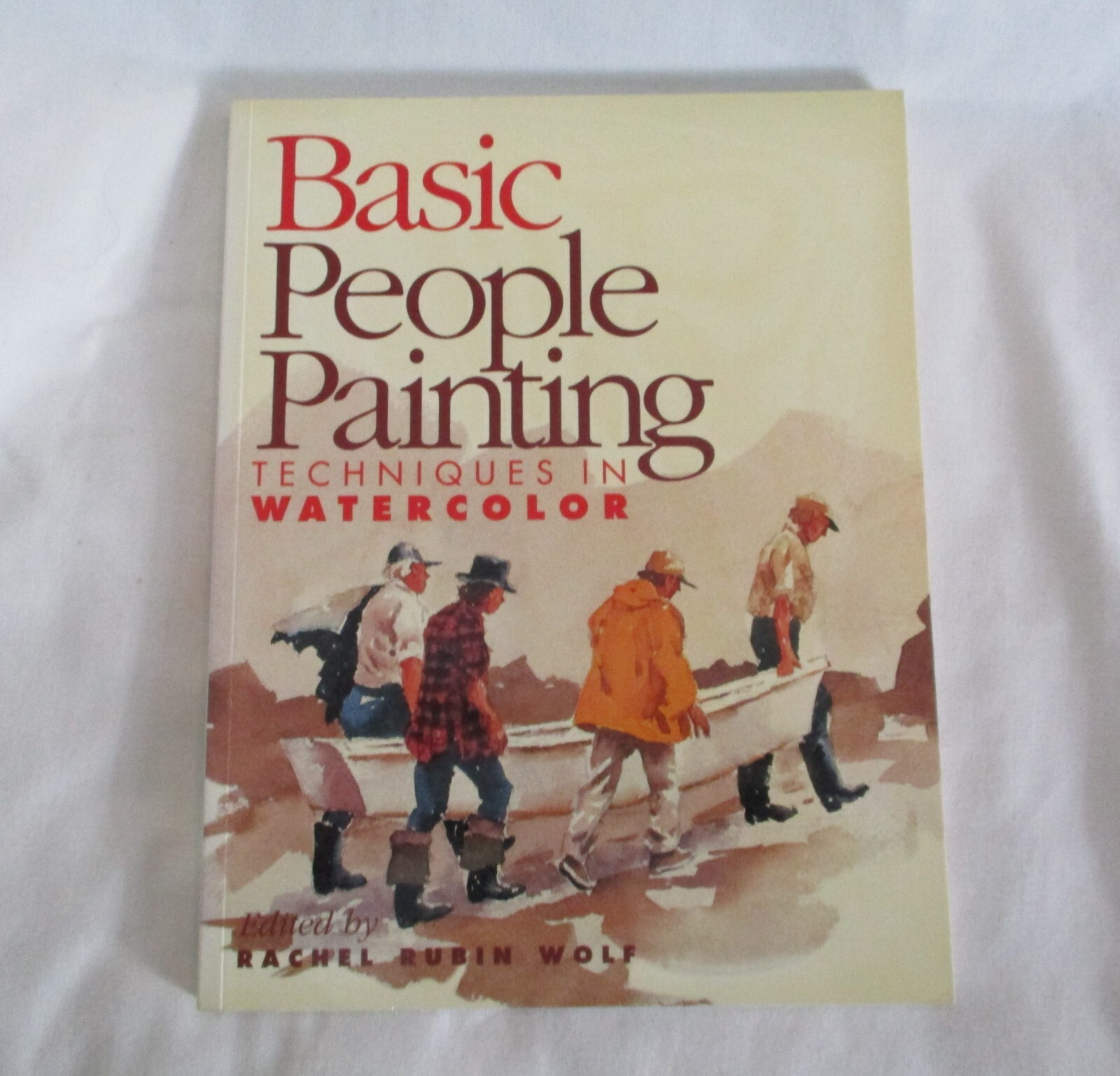 Watercolor Book Your Choice Animal, People, Landscape, Wildlife