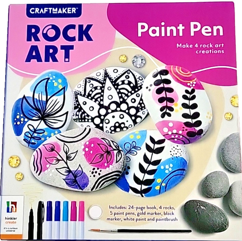 Craftmaker Rock Art Paint Pen New In Sealed Box!!
