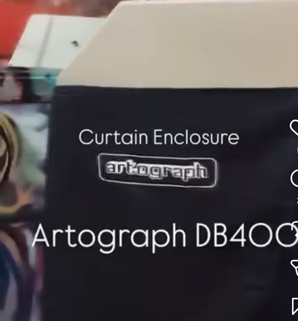 Vtg Artograph Part 200-369 Darkening Drape BlackoutHood DB-400 Curtain Enclosure