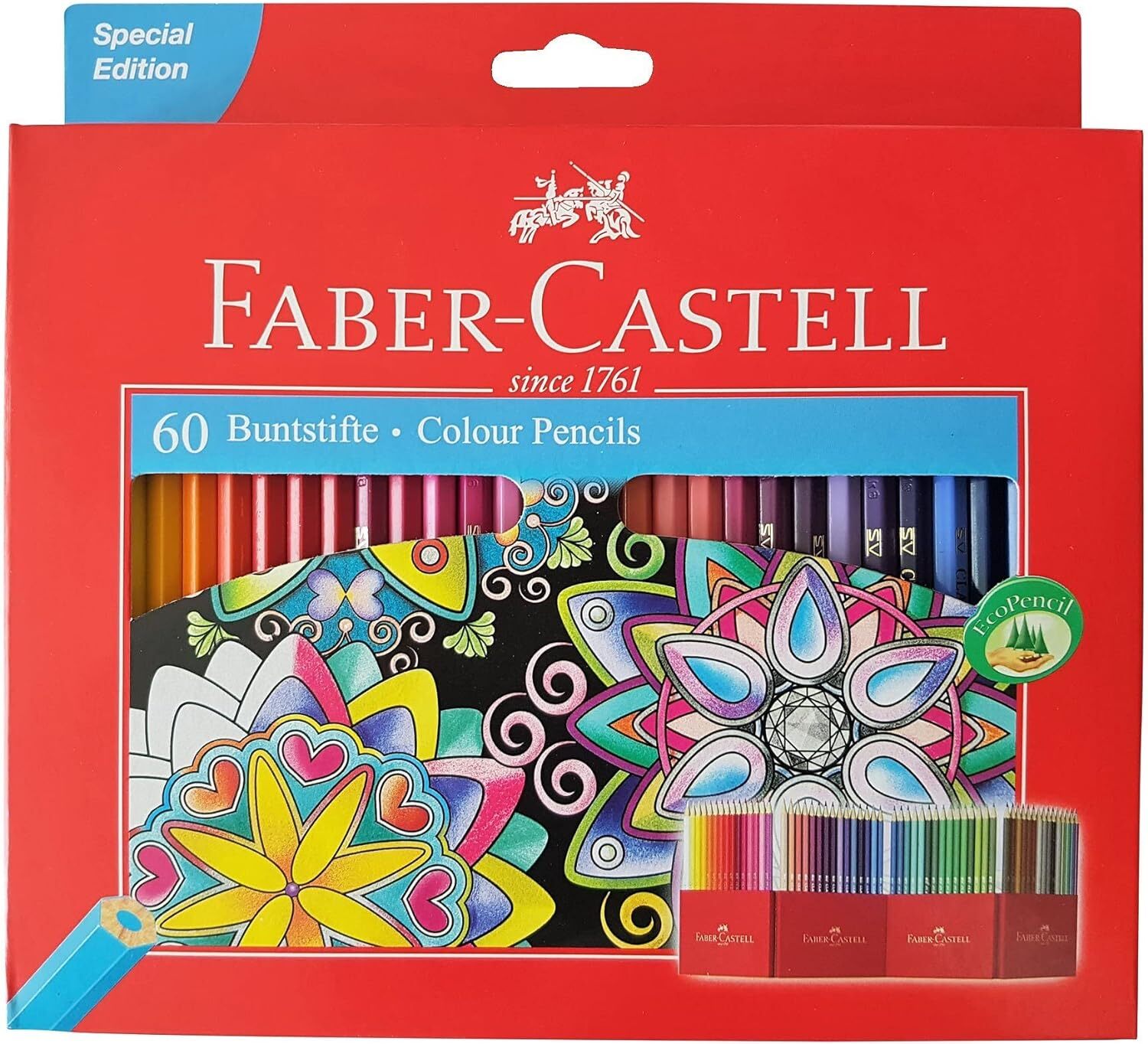 Lapices De Colores Faber Castell Premium, 60 Colores