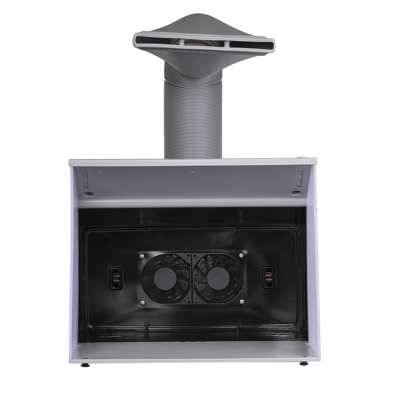 VEVOR Airbrush Spray Booth Portable Hobby Airbrush Paint Spray Booth Dual Fans