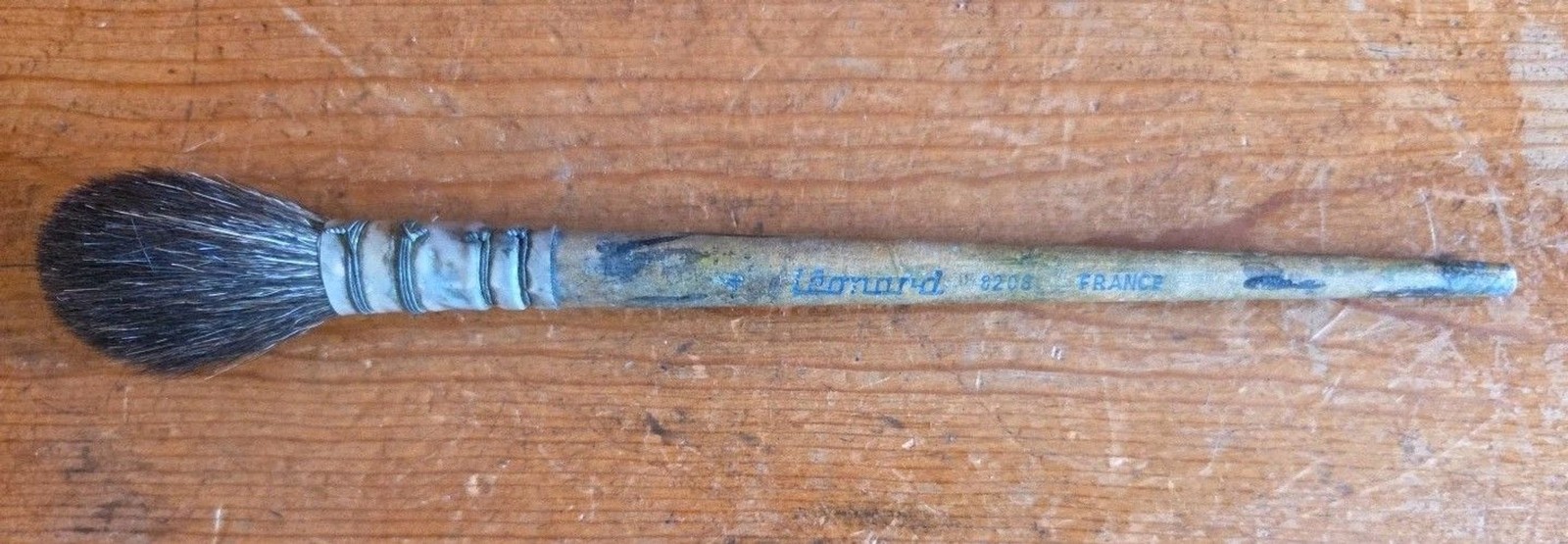 Vintage Leonard Cleton France 8208 Petit Gris Pur Squirrel Hair Brush wash Mop
