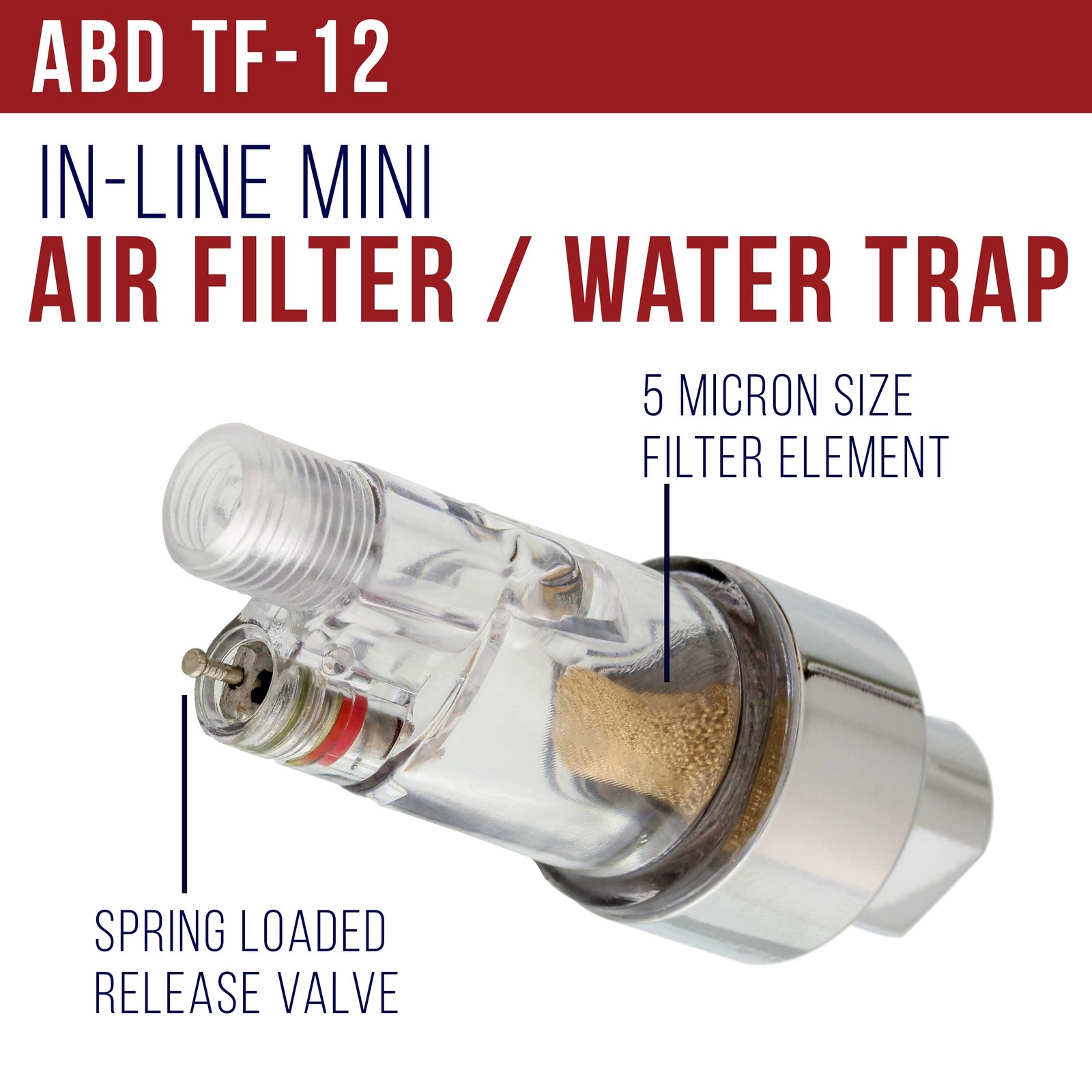 ESSENTIAL AIRBRUSH ACCESSORY KIT Air Filter 3 Way Hose Splitter Quick-Disconnect