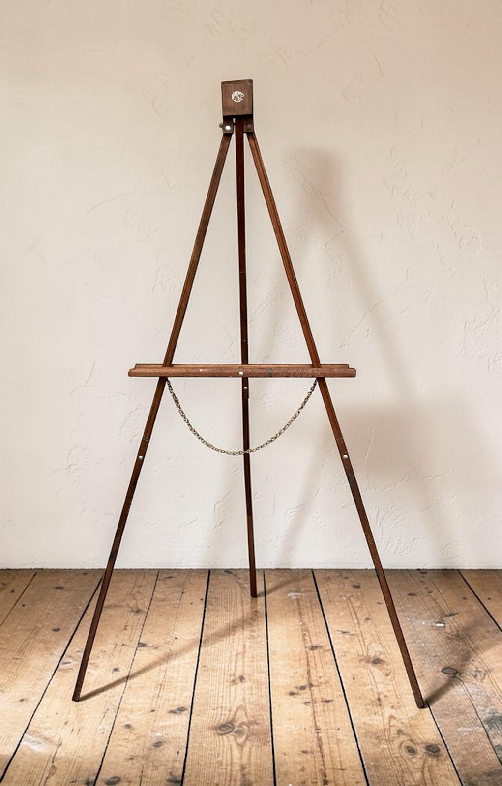 Vintage Anco Bilt Folding Wood Artist Painters Painting Easel Tripod Stand 64”