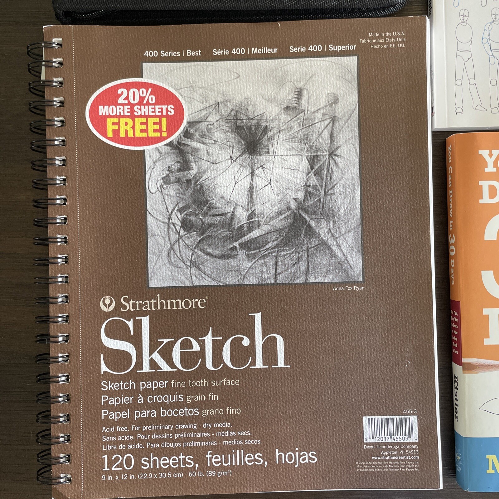 Strathmore Sketch Book Drawing People Norbert And Linden Kit Draw In 30 Days Art