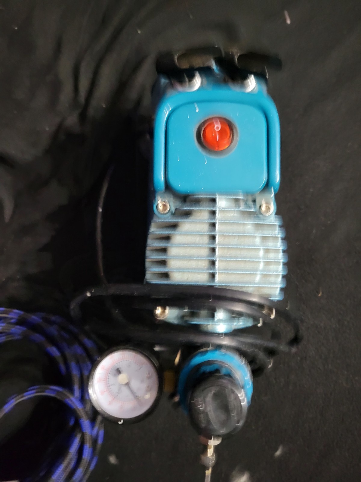 Master Airbrush MAS TC-40 Air Compressor w/ Regulator, Hose & Airbrush
