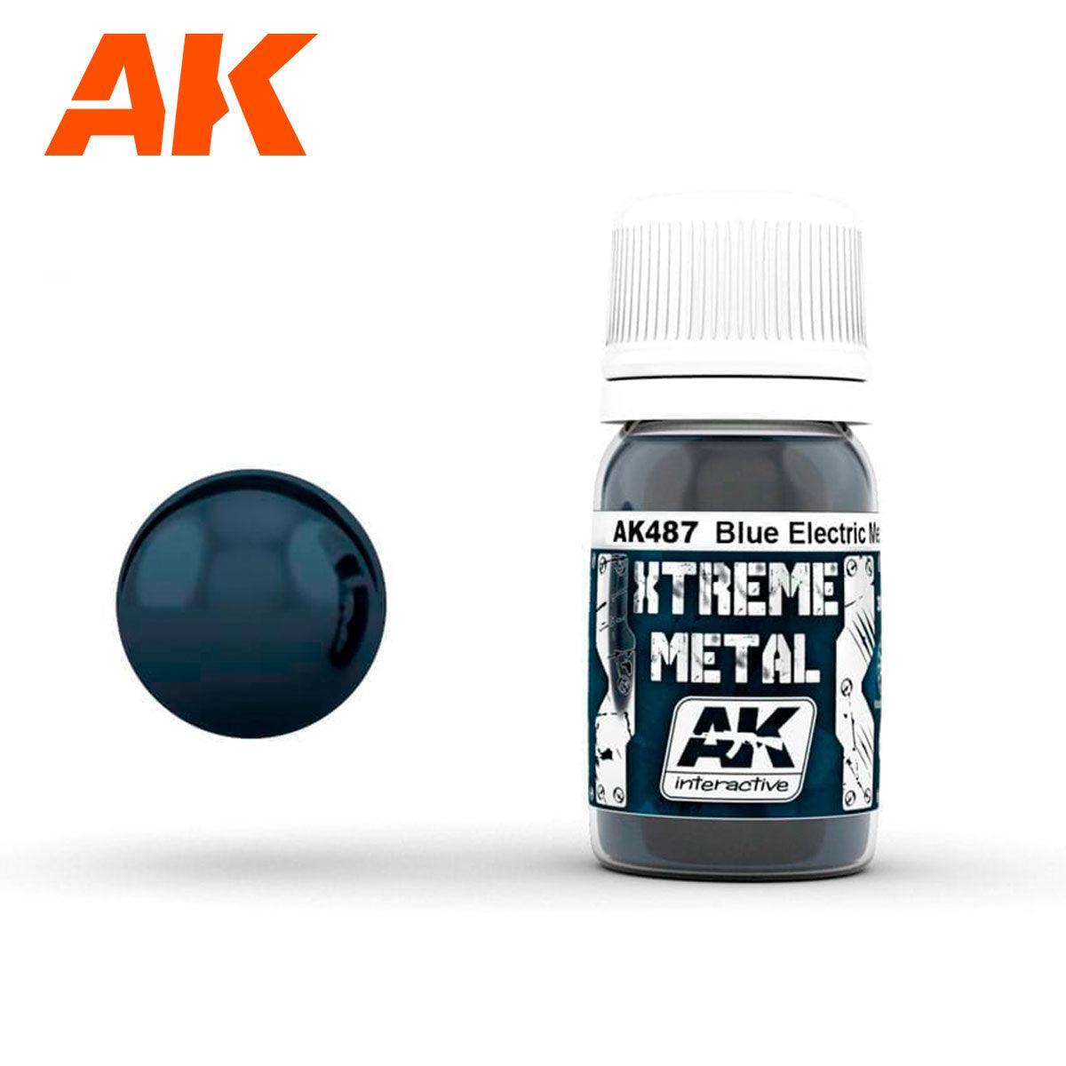 AK Interactive AK487 Xtreme Metal Metallic Blue 30ml – US