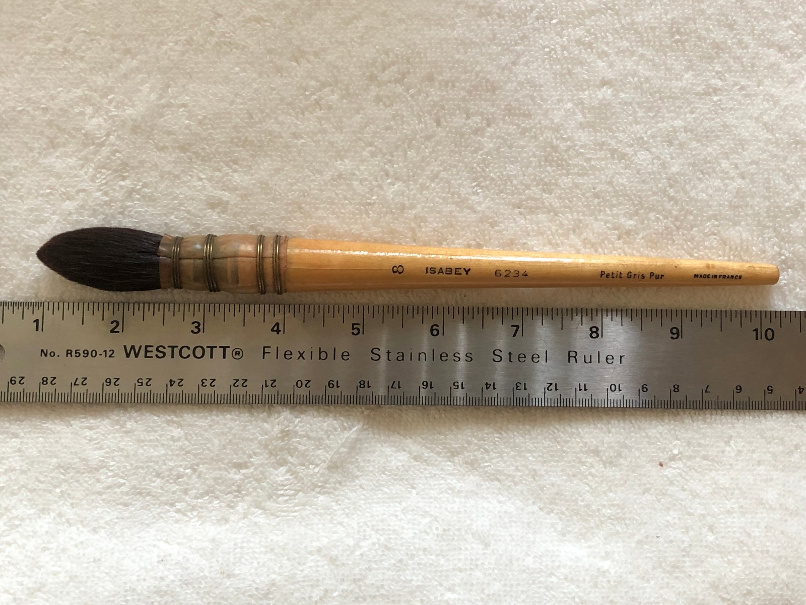 Isabey Series 6234 Artist’s Professional Squirrel Mop Quill Paint Brush Size 8