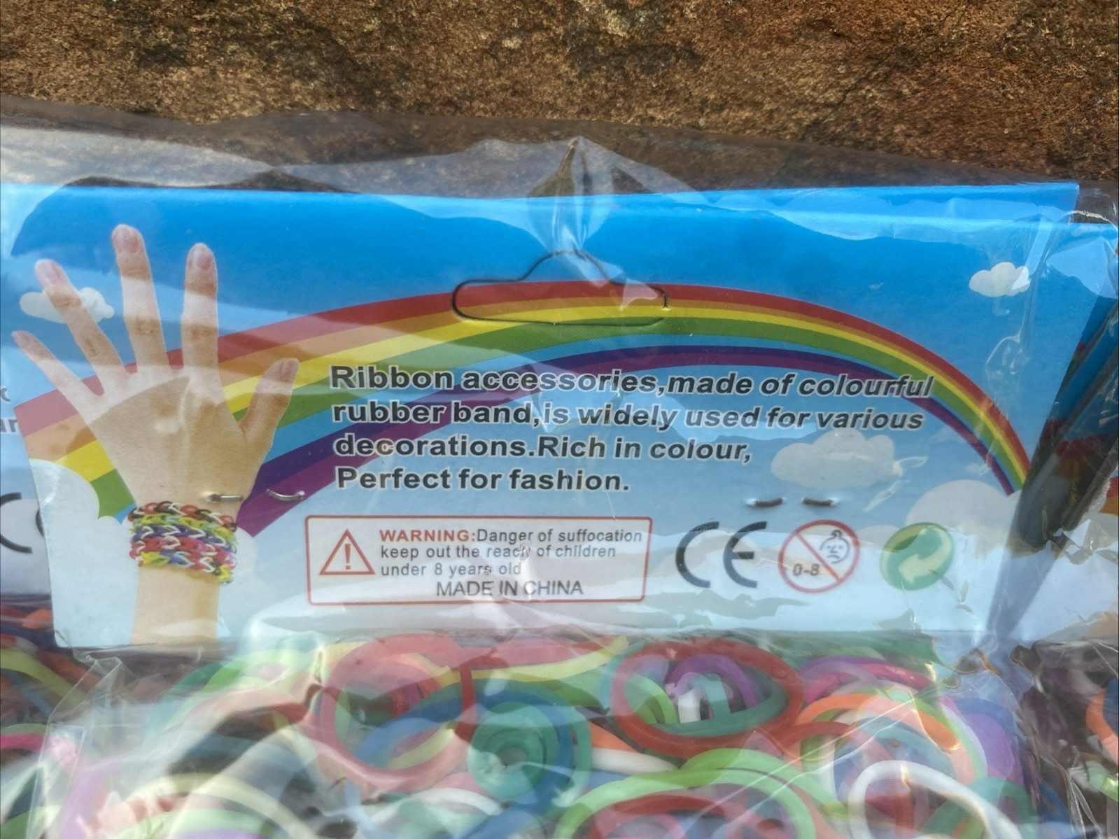 Colourful MIxed Loom Bands with Clips – 12 X 300 Multipack – New Sealed